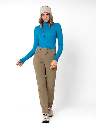 LAMUNT | Damen Funktions Zipshirt Alexandra | blau